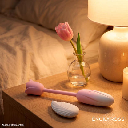 ENGILY ROSS - FLORAE HUEVO VIBRADOR CON ROSA ESTIMULADORA
