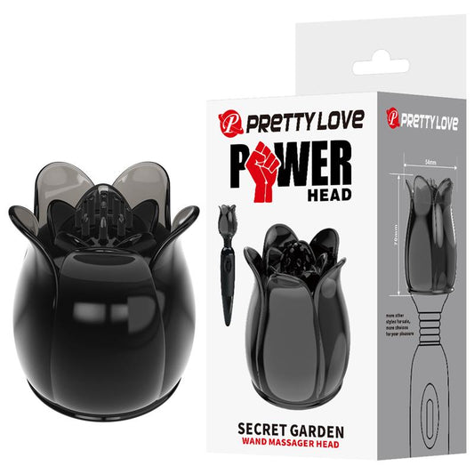 PRETTYLOVE - FLOWER WAND CABEZAL PARA MASAJEADOR POWER WAND
