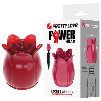PRETTYLOVE - FLOWER WAND CABEZAL PARA MASAJEADOR POWER WAND