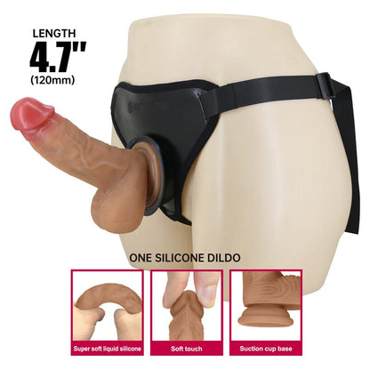 PRETTYLOVE - FOGG ARNÉS UNIVERSAL CON DILDO