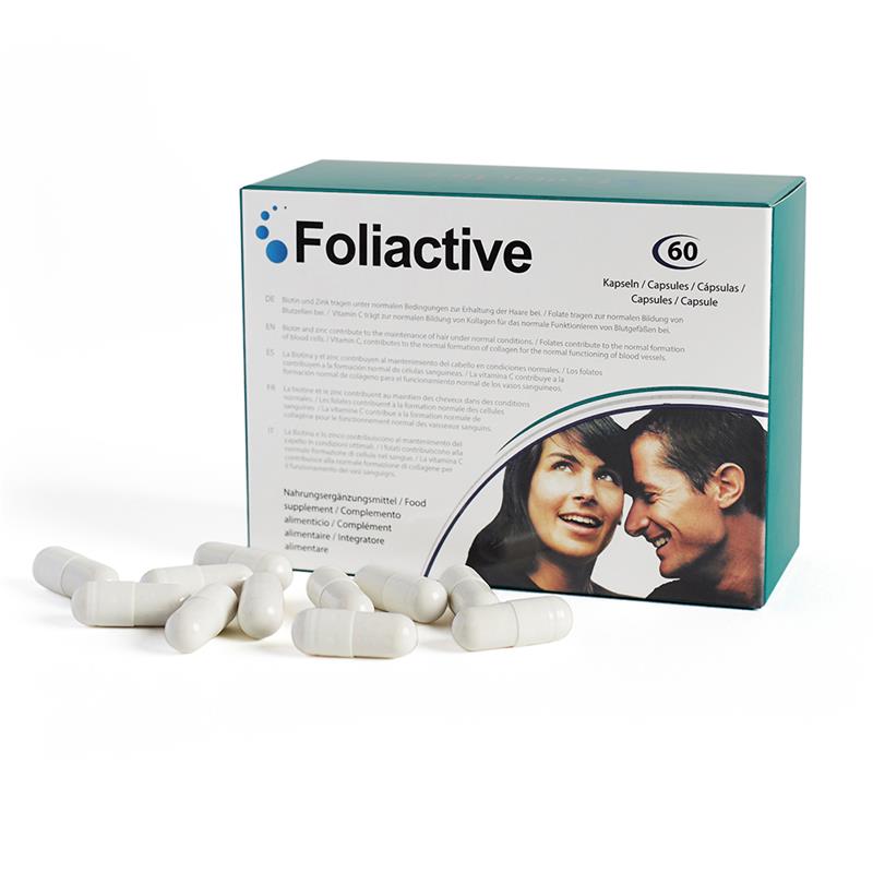 500 COSMETICS - FOLIACTIVE CAPSULAS ANTICAÍDA 60 COMPRIMIDOS