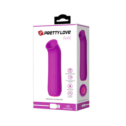 BAILE - DISC*FORD VIBRATOR USB PURPLE CL50