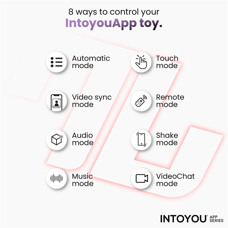 INTOYOU APP SERIES - FRANKY VIBRADOR CON BITING Y BOLA ROTATIVA CON APP