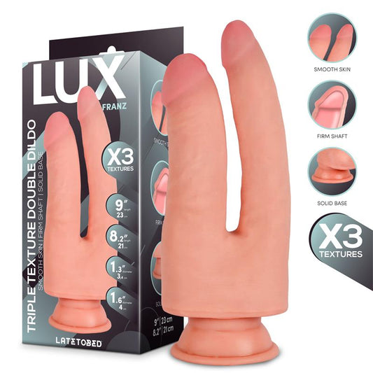 LUX - FRANZ DILDO DOBLE TRIPLE DENSIDAD 8.2 - 9