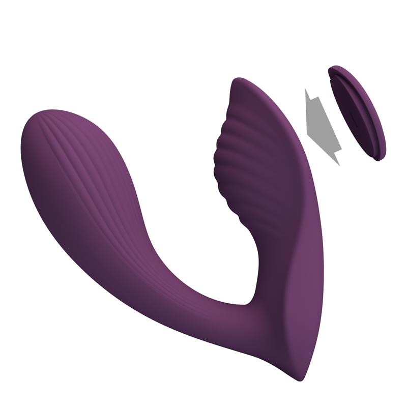 PRETTYLOVE - FRANZ VIBRADOR CON ESTIMULADOR DE BRAGUITA Y APP