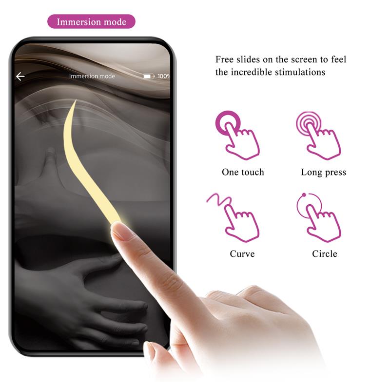 PRETTYLOVE - FRANZ VIBRADOR CON ESTIMULADOR DE BRAGUITA Y APP