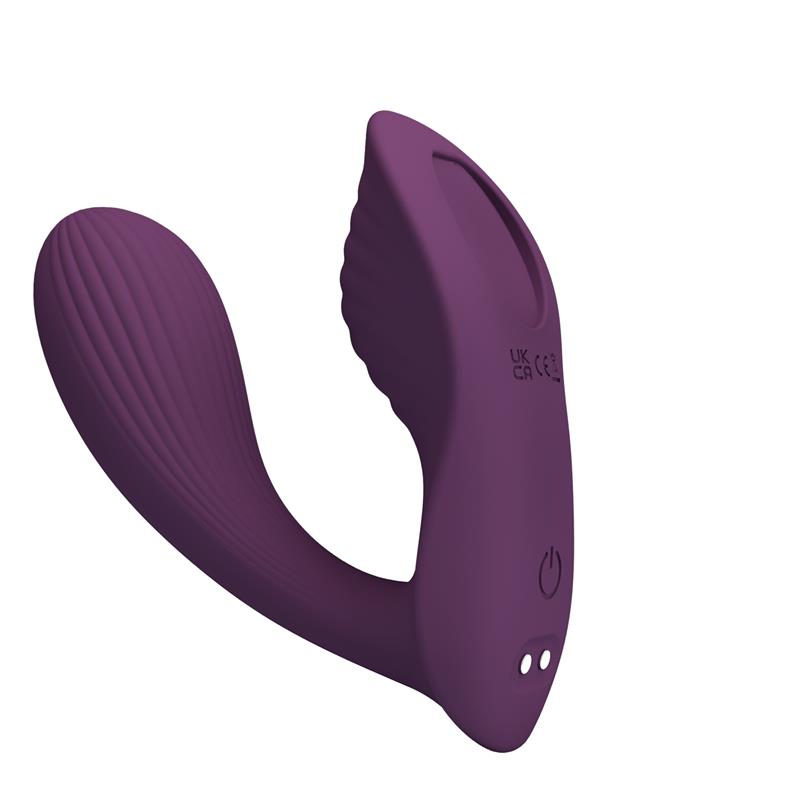 PRETTYLOVE - FRANZ VIBRADOR CON ESTIMULADOR DE BRAGUITA Y APP