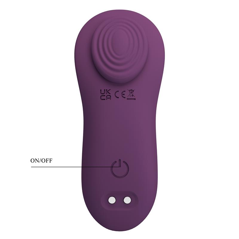PRETTYLOVE - FRANZ VIBRADOR CON ESTIMULADOR DE BRAGUITA Y APP