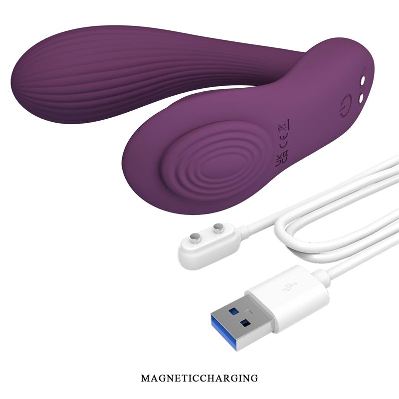 PRETTYLOVE - FRANZ VIBRADOR CON ESTIMULADOR DE BRAGUITA Y APP