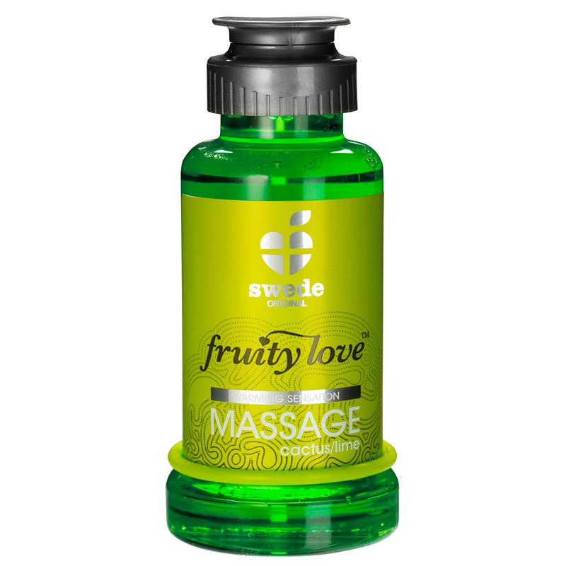 SWEDE - FRUITY LOVE ACEITE DE MASAJE AROMA CACTUS Y LIMA 100 ML