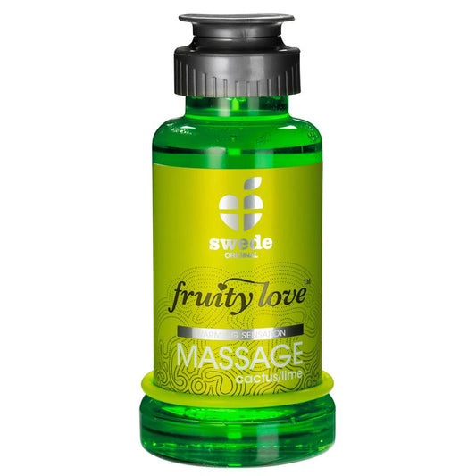 SWEDE - FRUITY LOVE ACEITE DE MASAJE AROMA CACTUS Y LIMA 100 ML