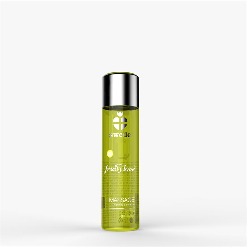 SWEDE - FRUITY LOVE LOCIÓN MASAJE VAINILLA Y PERA GOLD 60 ML