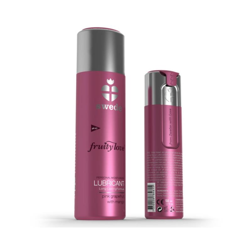 SWEDE - FRUITY LOVE LUBRICANTE POMELO ROSA Y MANGO 50 ML