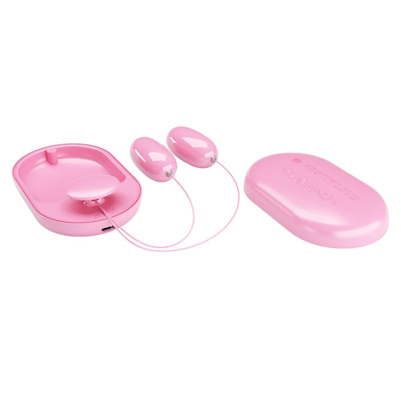 PRETTYLOVE - FUN BOX BALAS VIBRADORAS CON CONTROL REMOTO ROSA