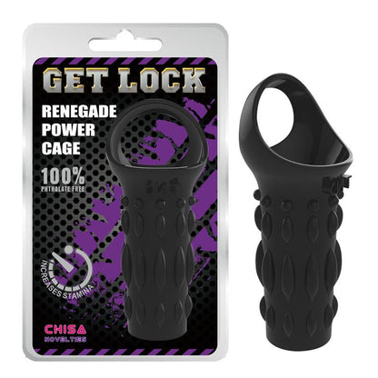 CHISA - FUNDA PARA EL PENE 11.5 CM NEGRO