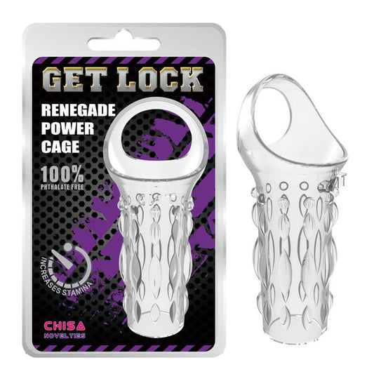 CHISA - FUNDA PARA EL PENE 11.5 CM TRANSPARENTE