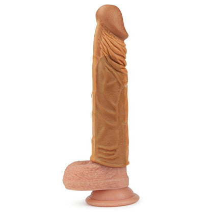 LOVETOY - FUNDA PARA EL PENE ADD 2 PLEASURE X TENDER MARRÓN