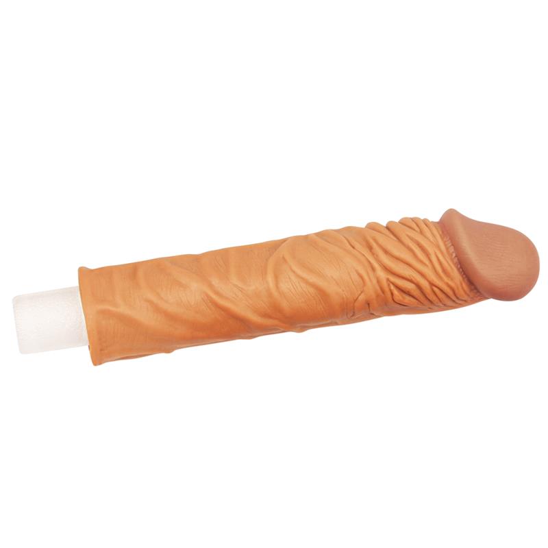 LOVETOY - FUNDA PARA EL PENE ADD 2 PLEASURE X TENDER MARRÓN