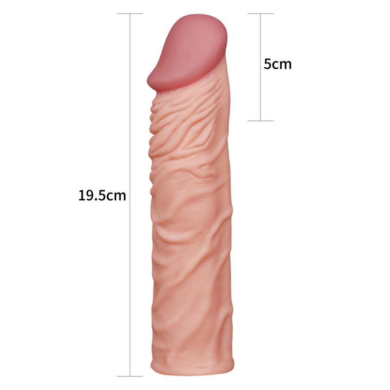 LOVETOY - FUNDA PARA EL PENE ADD 2 PLEASURE X TENDER NATURAL