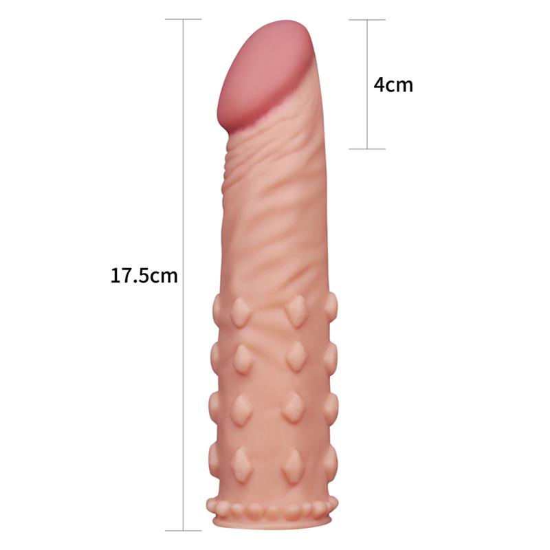 LOVETOY - FUNDA PARA EL PENE ADD 2 PLEASURE X TENDER NATURAL