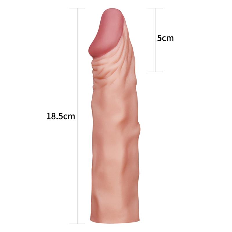 LOVETOY - FUNDA PARA EL PENE ADD 2 PLEASURE X TENDER NATURAL