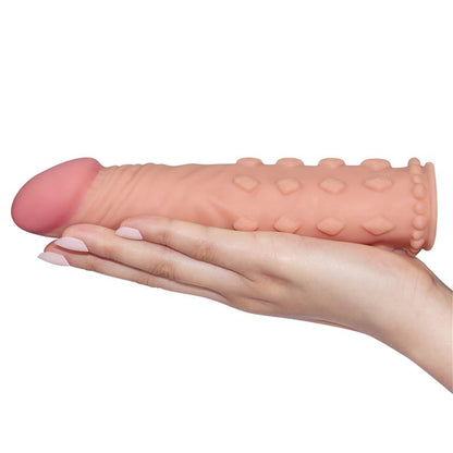 LOVETOY - FUNDA PARA EL PENE ADD 2 PLEASURE X TENDER NATURAL
