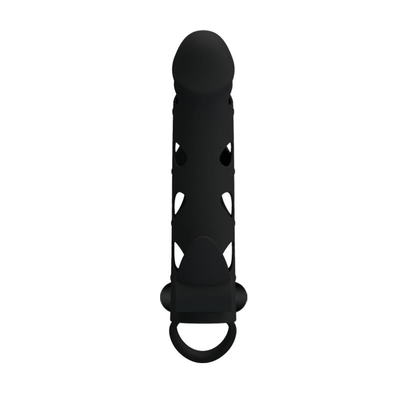 PRETTYLOVE - FUNDA PARA EL PENE CON BALA COLOR NEGRO