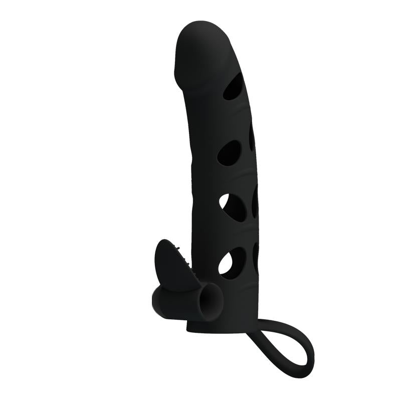 PRETTYLOVE - FUNDA PARA EL PENE CON BALA COLOR NEGRO