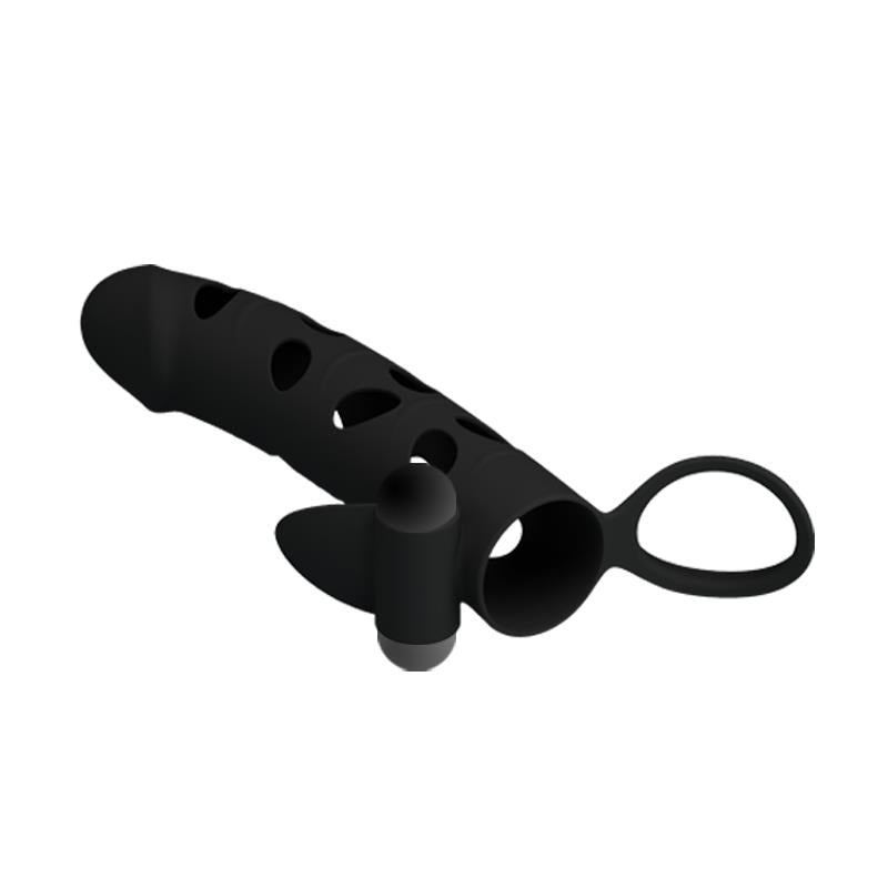 PRETTYLOVE - FUNDA PARA EL PENE CON BALA COLOR NEGRO
