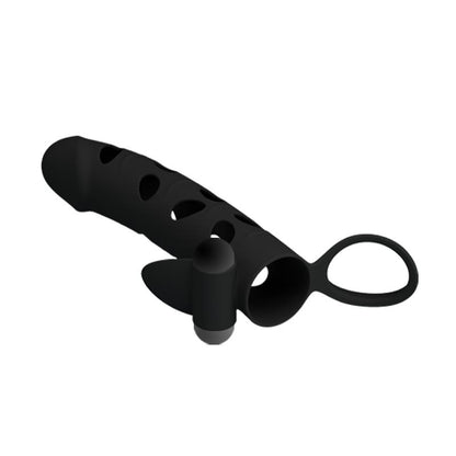 PRETTYLOVE - FUNDA PARA EL PENE CON BALA COLOR NEGRO