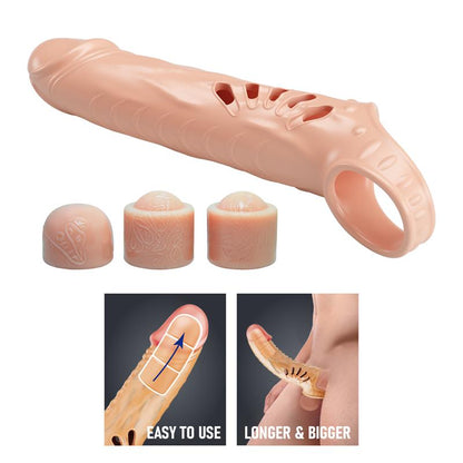 PRETTYLOVE - FUNDA PARA EL PENE CON EXTENSORES