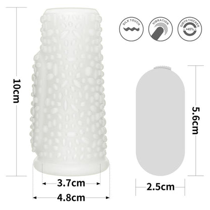 LOVETOY - FUNDA PARA EL PENE CON VIBRACIÓN DRIP KNIGHTS