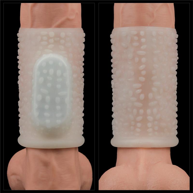 LOVETOY - FUNDA PARA EL PENE CON VIBRACIÓN DRIP KNIGHTS