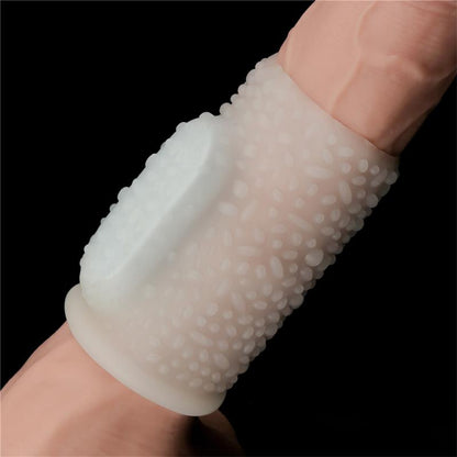 LOVETOY - FUNDA PARA EL PENE CON VIBRACIÓN DRIP KNIGHTS
