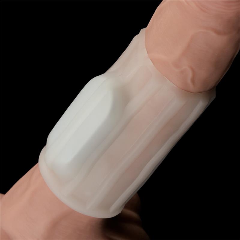 LOVETOY - FUNDA PARA EL PENE CON VIBRACIÓN RIDGE KNIGHTS