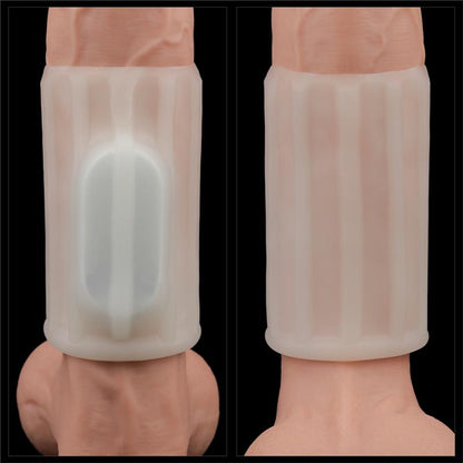 LOVETOY - FUNDA PARA EL PENE CON VIBRACIÓN RIDGE KNIGHTS