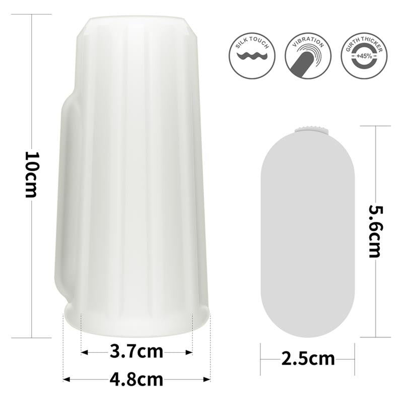 LOVETOY - FUNDA PARA EL PENE CON VIBRACIÓN RIDGE KNIGHTS