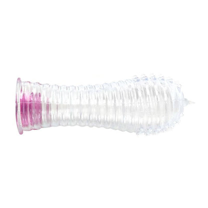A-GUSTO - FUNDA PARA EL PENE CON VIBRACIÓN TRANSPARENTE