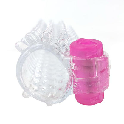 A-GUSTO - FUNDA PARA EL PENE CON VIBRACIÓN TRANSPARENTE