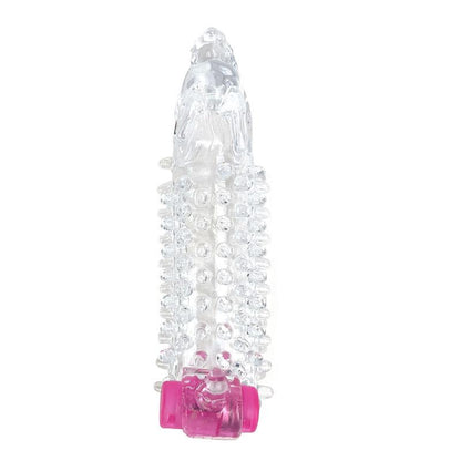 A-GUSTO - FUNDA PARA EL PENE CON VIBRACIÓN TRANSPARENTE