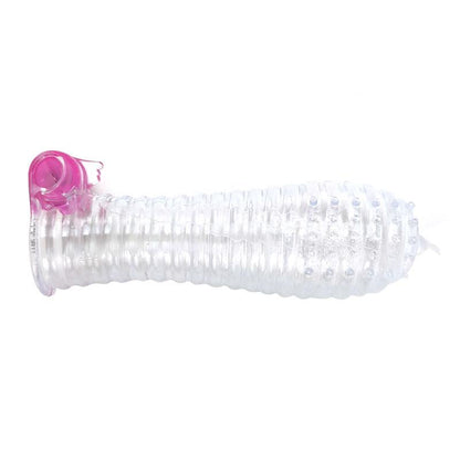A-GUSTO - FUNDA PARA EL PENE CON VIBRACIÓN TRANSPARENTE