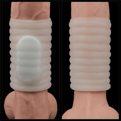 LOVETOY - FUNDA PARA EL PENE CON VIBRACIÓN WAVE KNIGHTS