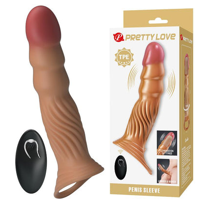 PRETTYLOVE - FUNDA PARA EL PENE CON VIBRACIÓN