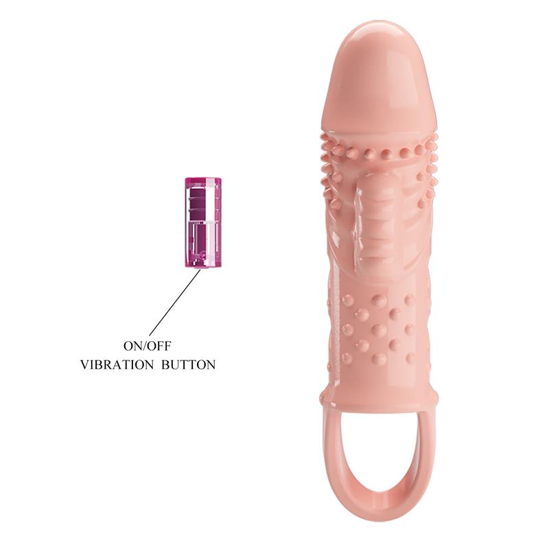 PRETTYLOVE - FUNDA PARA EL PENE CON VIBRACIÓN