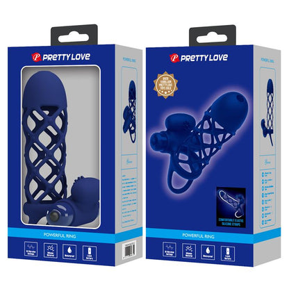 PRETTYLOVE - FUNDA PARA EL PENE CON VIBRACIÓN