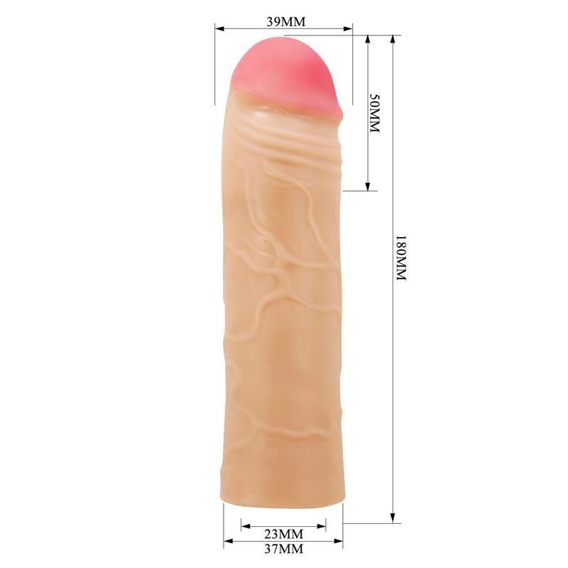 PRETTYLOVE - FUNDA PARA EL PENE EXTENDED PENIS 2 CHANE