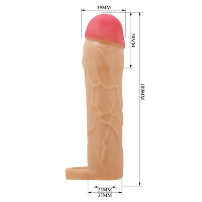 PRETTYLOVE - FUNDA PARA EL PENE EXTENDED PENIS 2 HANI