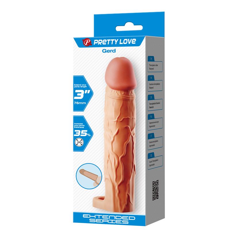PRETTYLOVE - FUNDA PARA EL PENE EXTENDED PENIS 3 GERD