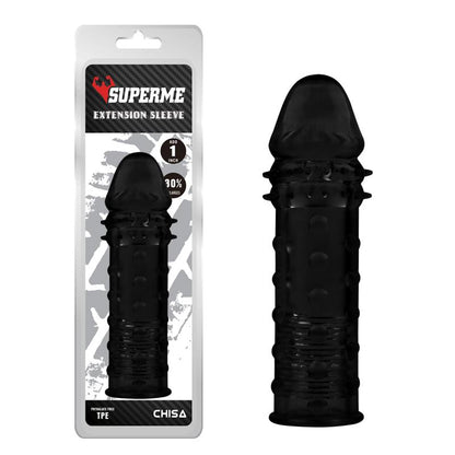 CHISA - FUNDA PARA EL PENE EXTRA TEXTURE NEGRO