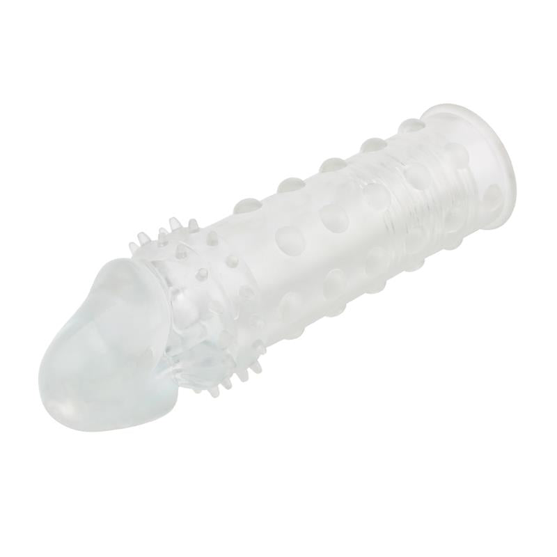 CHISA - FUNDA PARA EL PENE EXTRA TEXTURE TRANSPARENTE